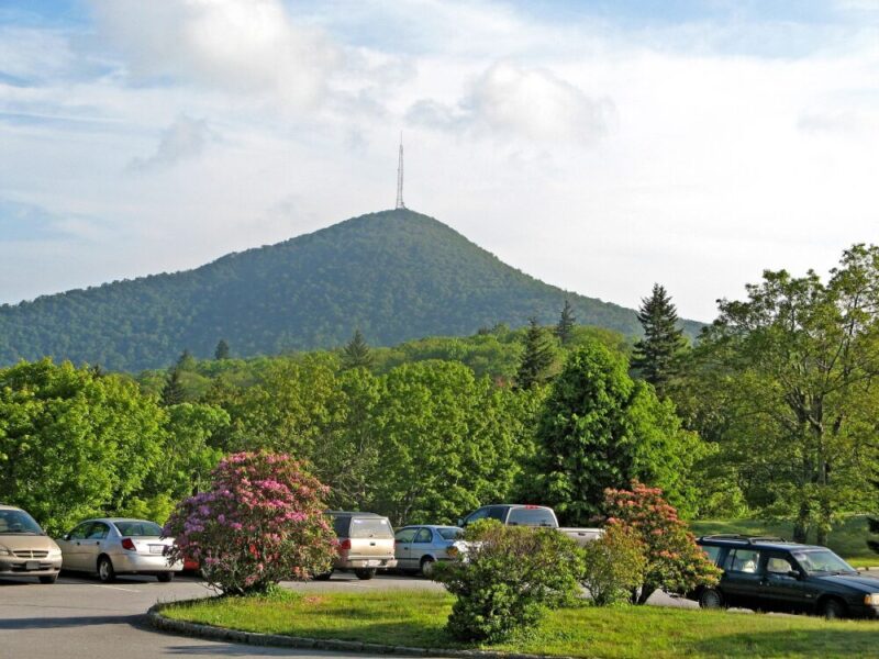 View of Mount Pisgah from Pisgah Inn